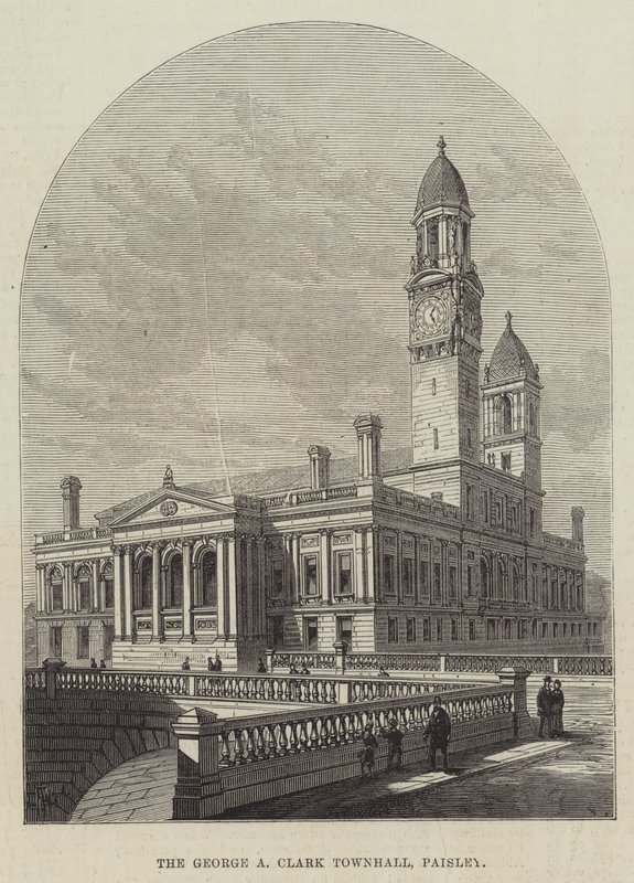 George A Clark Belediye Binası, Paisley by Frank Watkins