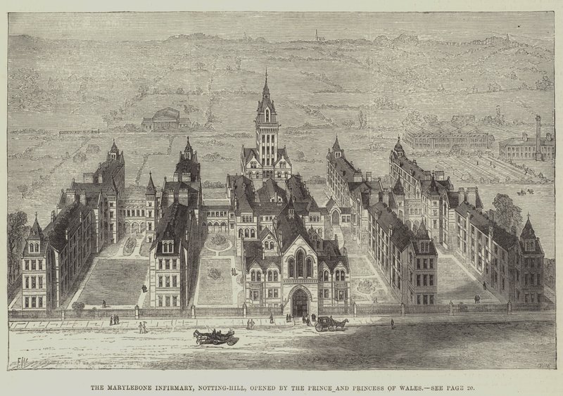 Galler Prensi ve Prensesi tarafından açılan Marylebone Reviri, Notting-Hill by Frank Watkins