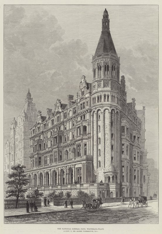 Ulusal Liberal Kulüp, Whitehall-Place by Frank Watkins