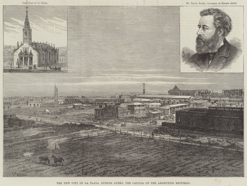 Arjantin Cumhuriyeti'nin Başkenti, Yeni Şehir La Plate, Buenos Ayres by Frank Watkins