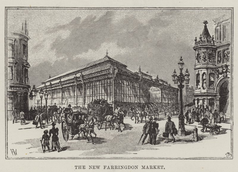 Yeni Farringdon Pazarı by Frank Watkins