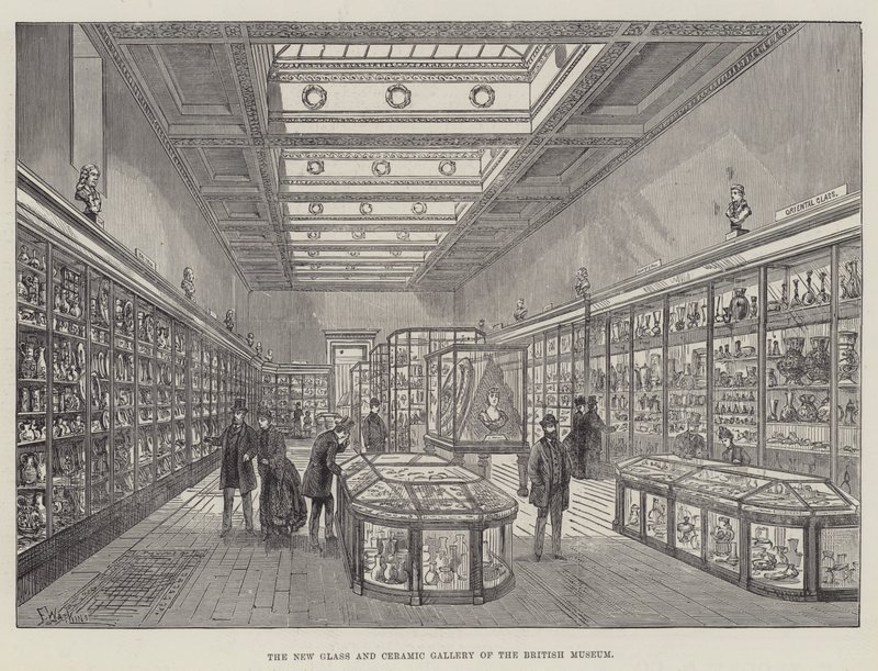 British Museum'un Yeni Cam ve Seramik Galerisi by Frank Watkins