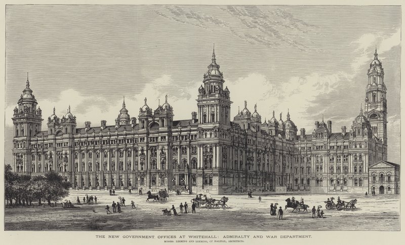 Whitehall, Admiralty and War Department