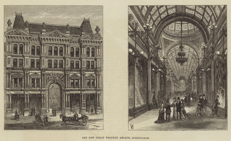 Yeni Great Western Arcade, Birmingham by Frank Watkins