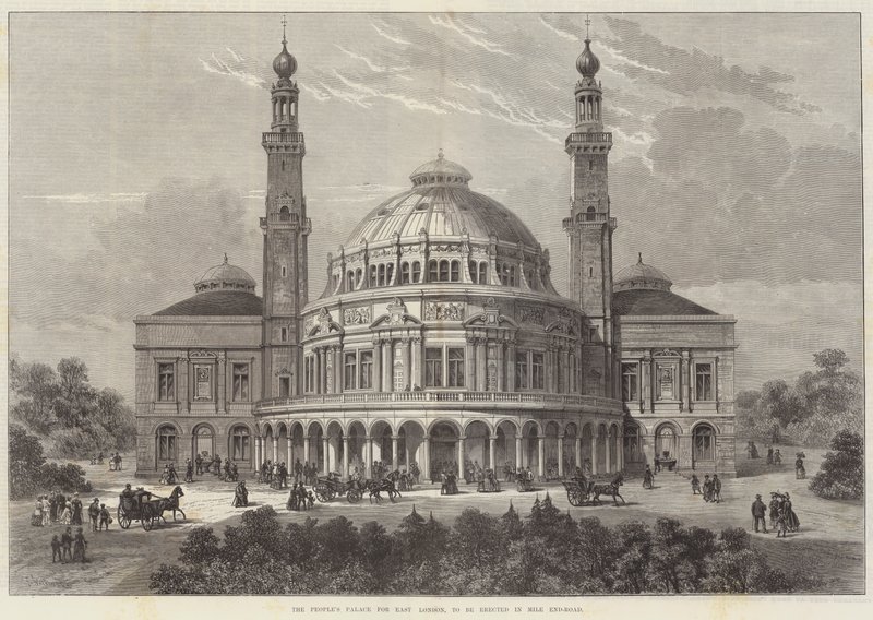 Doğu Londra için Halk Sarayı, Mile End-Road