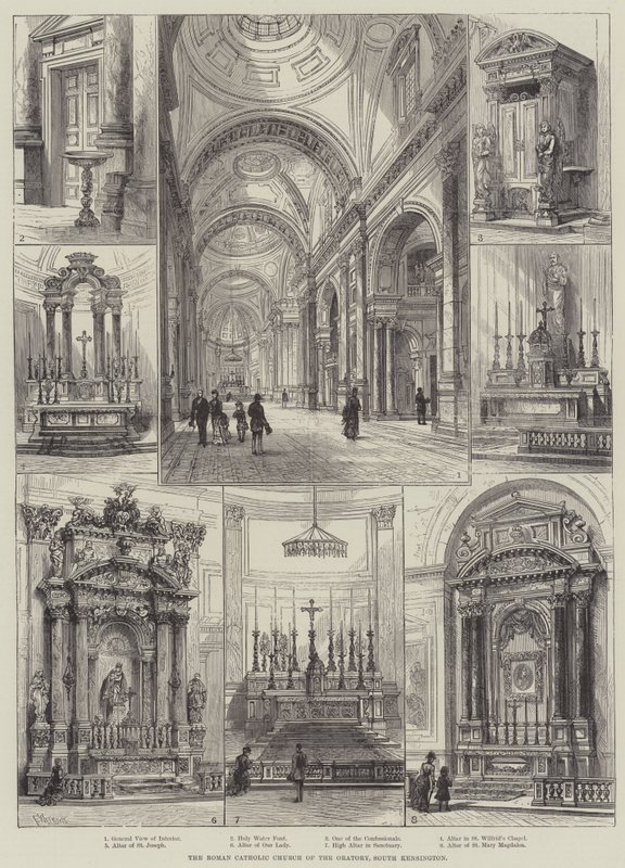 Hitabet Roma Katolik Kilisesi, Güney Kensington by Frank Watkins