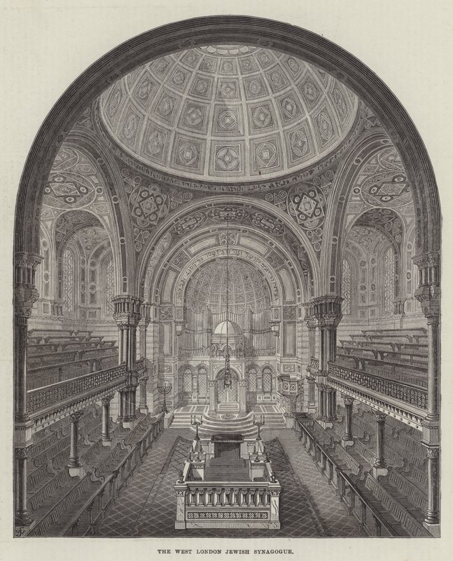 Batı Londra Yahudi Sinagogu by Frank Watkins