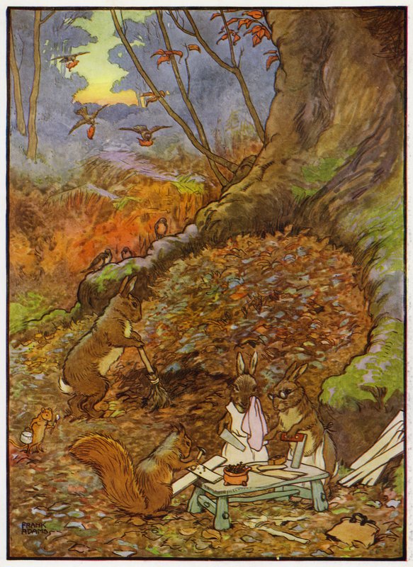 Ahşaptaki Bebekler için İllüstrasyon (renkli taş) by Frank Adams