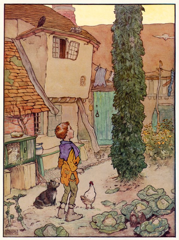 Jack ve Fasulye Sırığı (renkli taş) by Frank Adams