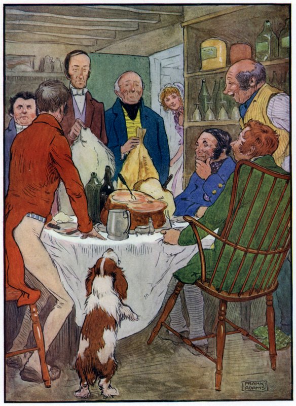 Üç Neşeli Balıkçı (renkli taş) by Frank Adams