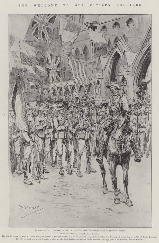 Vatandaş Askerlerimize Hoş Geldiniz by Frank Algenon Stewart