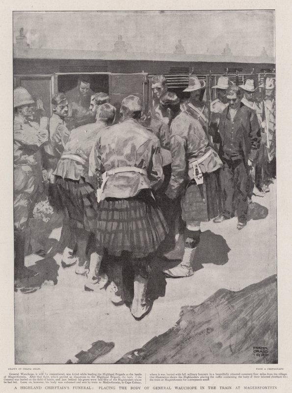 Bir Highland Chieftain Cenazesi, General Wauchope