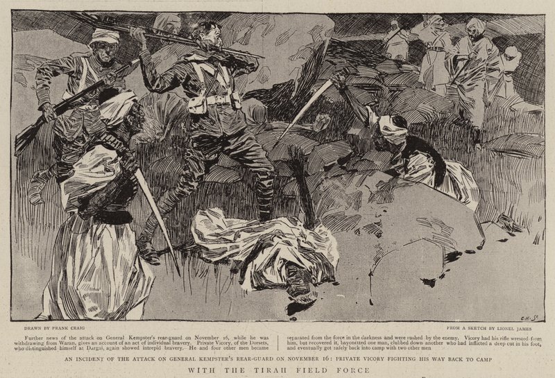 Tirah Saha Kuvvetleri ile by Frank Craig