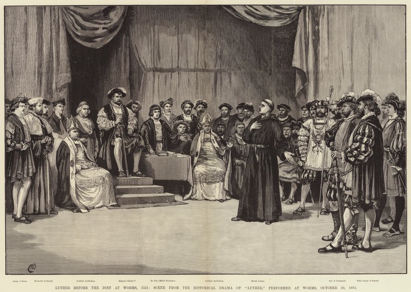 Luther, Worms