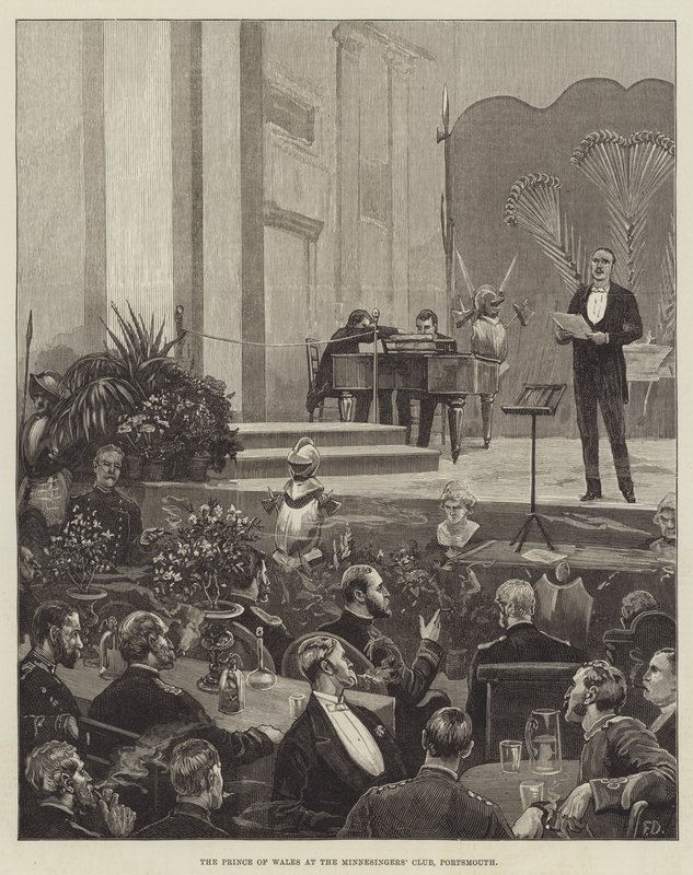 Galler Prensi, Minnesingers