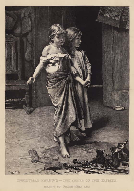 Noel Sabahı, Perilerin Hediyeleri by Frank Holl