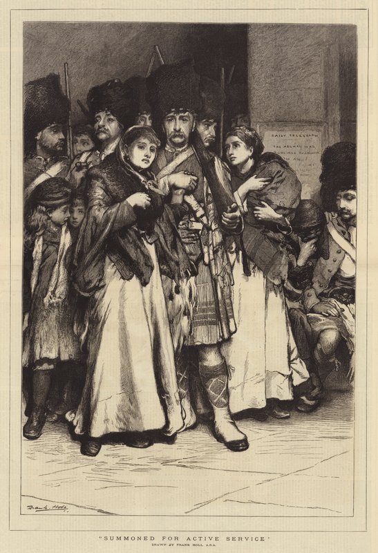 Aktif Hizmet için çağrıldı by Frank Holl