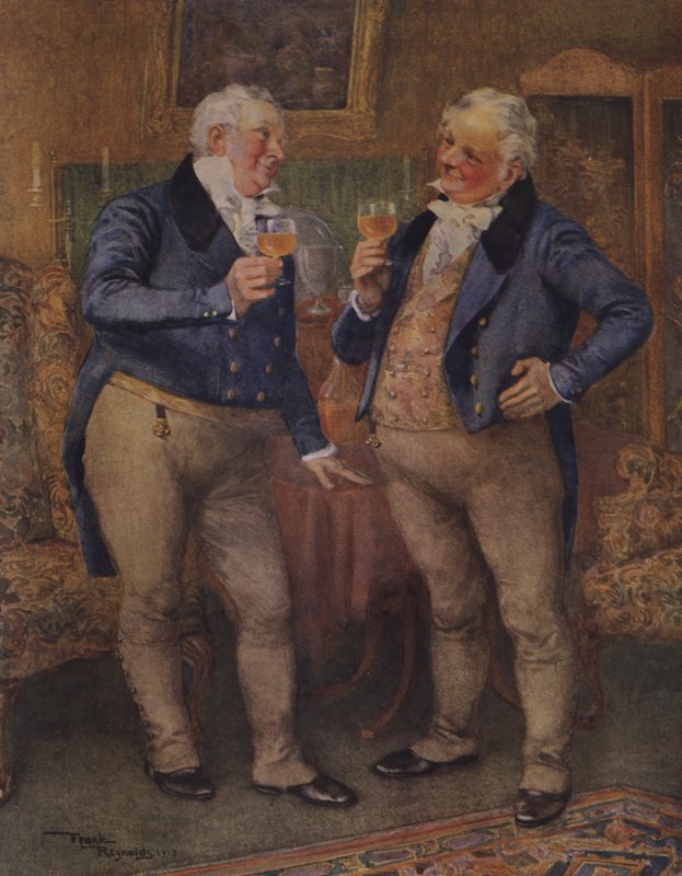 Cheeryble Brothers (renkli lito) by Frank Reynolds