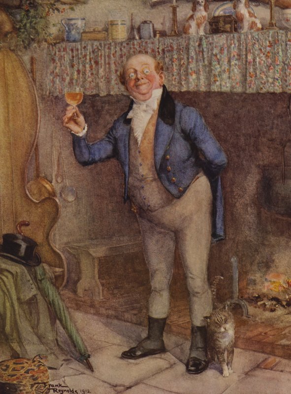 Bay Pickwick (renkli lito) by Frank Reynolds