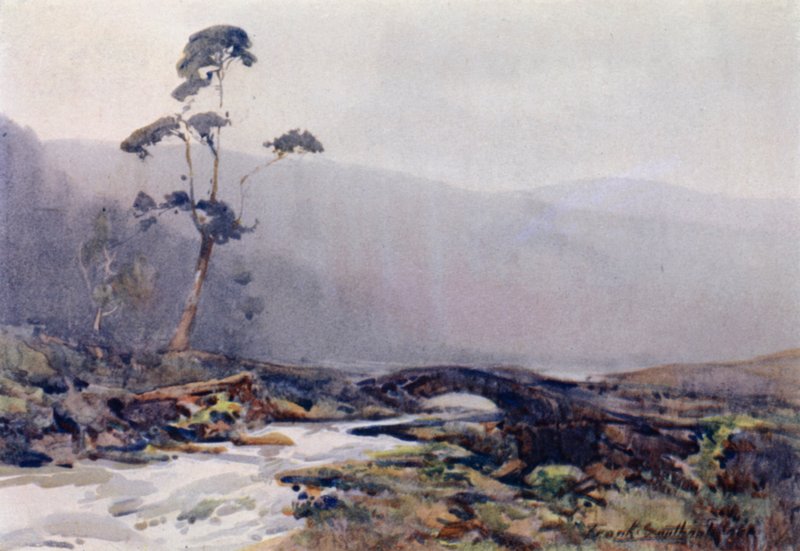 Bir Moorland Çayı (renkli taş) by Frank Southgate