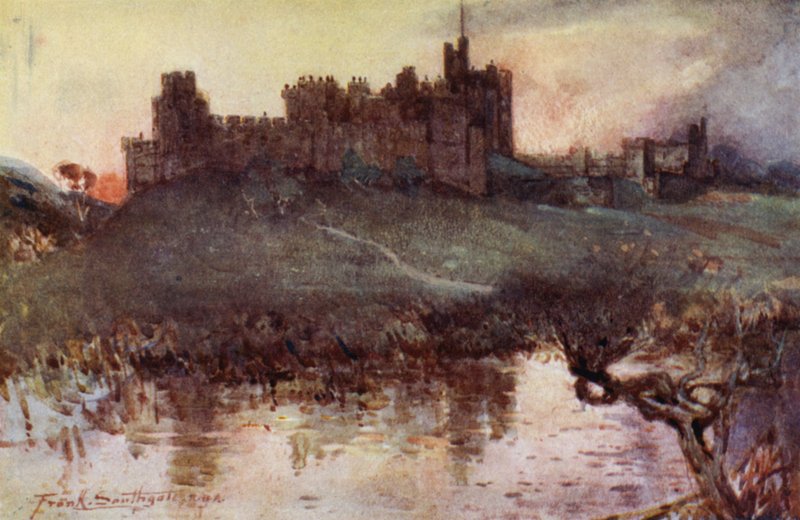 Alnwick Kalesi by Frank Southgate