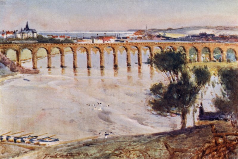Berwick-on-Tweed (renkli taş) by Frank Southgate