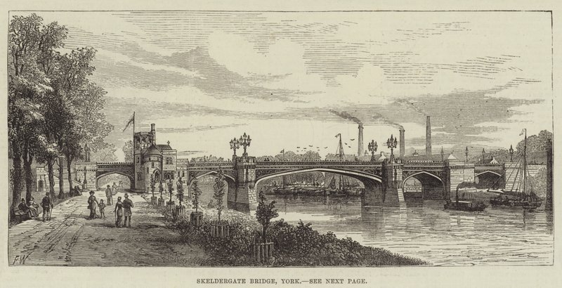 Skeldergate Köprüsü, York by Frank Watkins