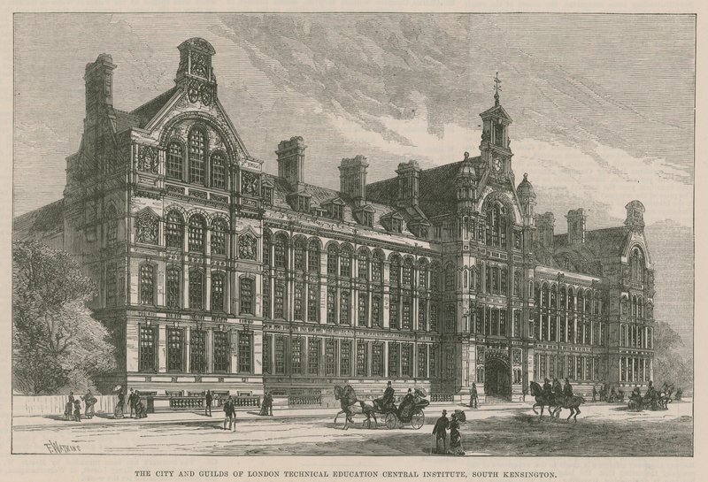 Londra Teknik Eğitim Merkez Enstitüsü Şehri ve Loncaları, South Kensington by Frank Watkins