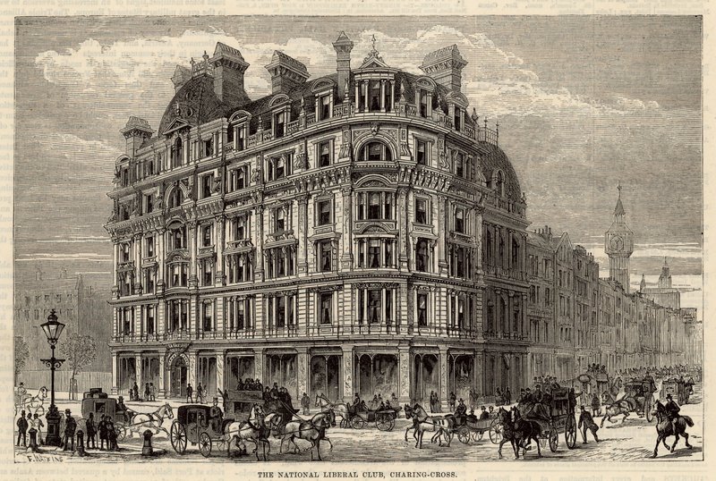 Ulusal Liberal Kulüp, Charing Cross, Londra by Frank Watkins