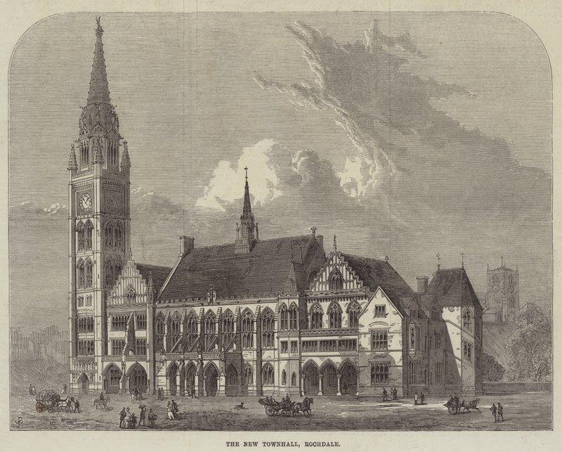Yeni Belediye Binası, Rochdale by Frank Watkins