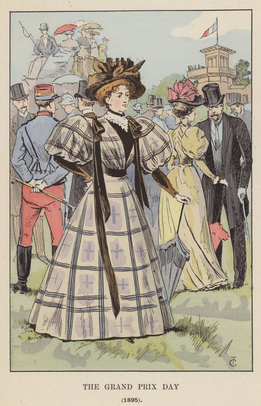 Grand Prix Günü, 1895 by François Courboin