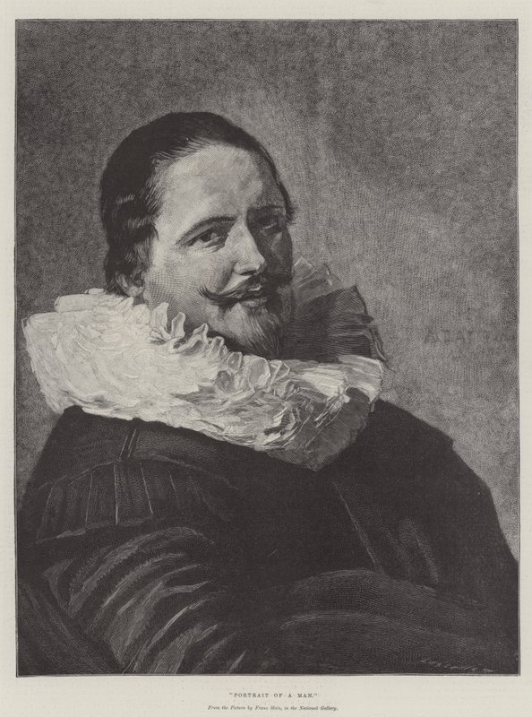 Bir Adamın Portresi by Frans Hals