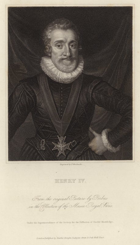 Henry IV, Fransa Kralı by Frans II Pourbus