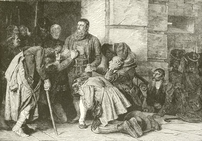 Andreas Hofer idama yol açtı by Franz Defregger