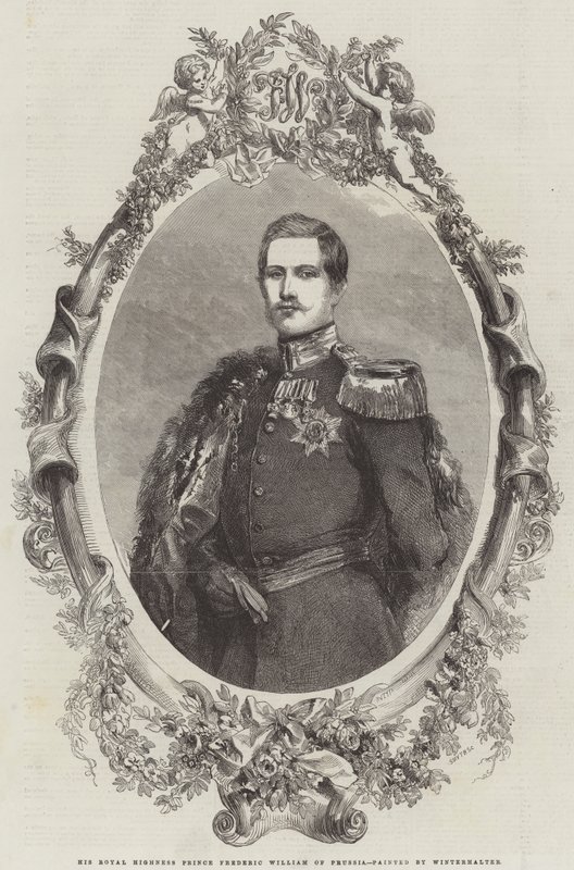 Ekselansları Prusya Prensi Frederick William by Franz Xaver Winterhalter