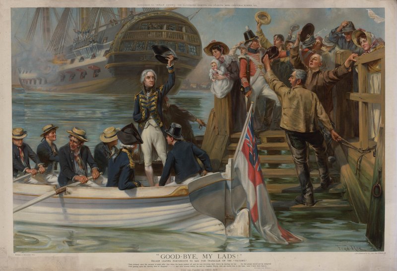 Nelson, Zaferde Trafalgar