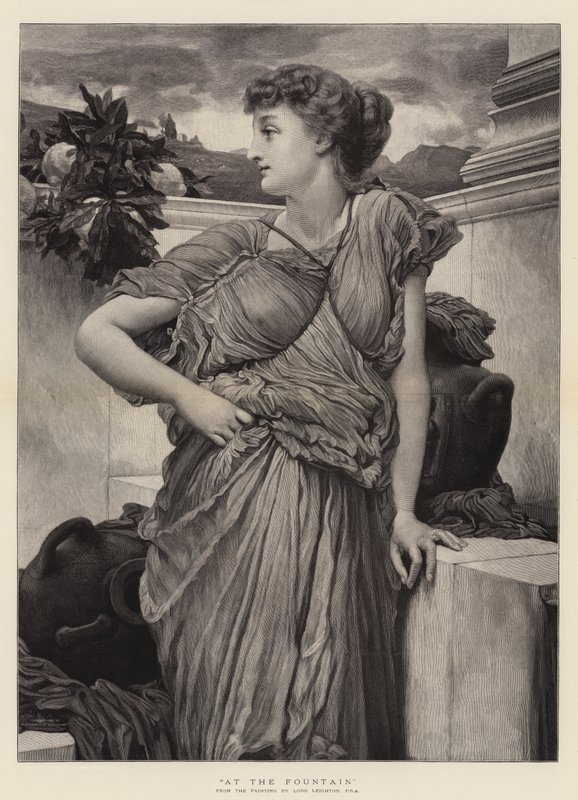 ಫೌಂಟೇನ್ ಟರ್ಕ್ ನಲ್ಲಿ by Frederic Leighton