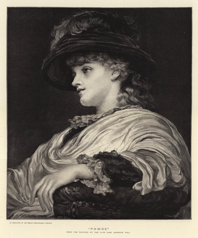 phoebe by Frederic Leighton
