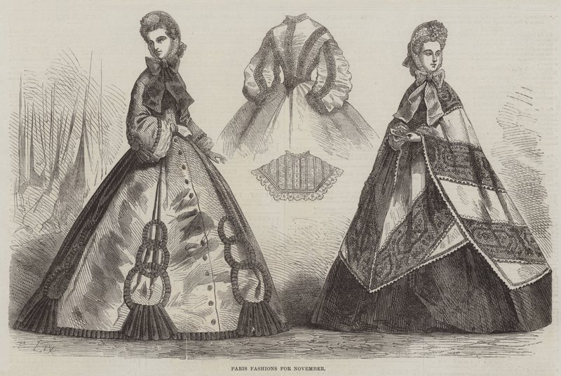Kasım Ayı Paris Modası by Frederic Theodore Lix