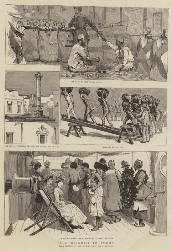 Brindisi'den Burma'ya by Frederic Villiers