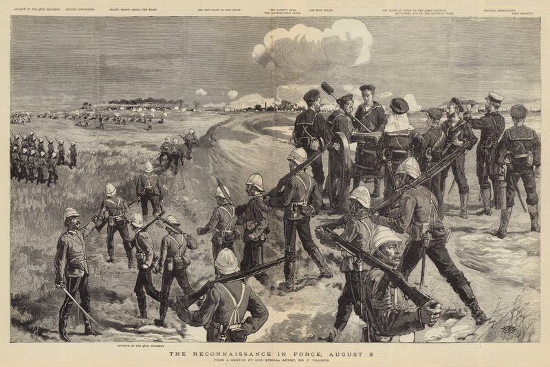 Yürürlükteki Keşif, 8 Ağustos by Frederic Villiers