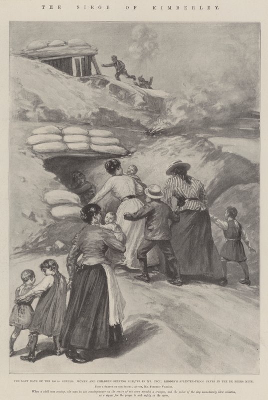 Kimberley Kuşatması by Frederic Villiers