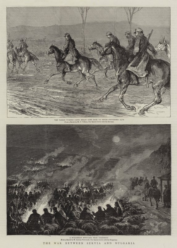 Sırbistan-Bulgaristan Savaşı by Frederic Villiers