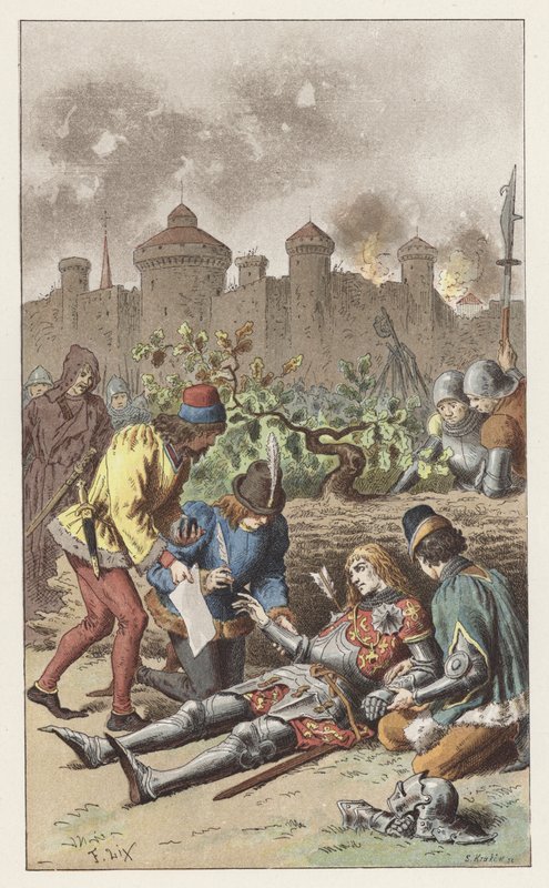Bu Maine Büyük Dükü (renkli taş) by Frederic Theodore (after) Lix