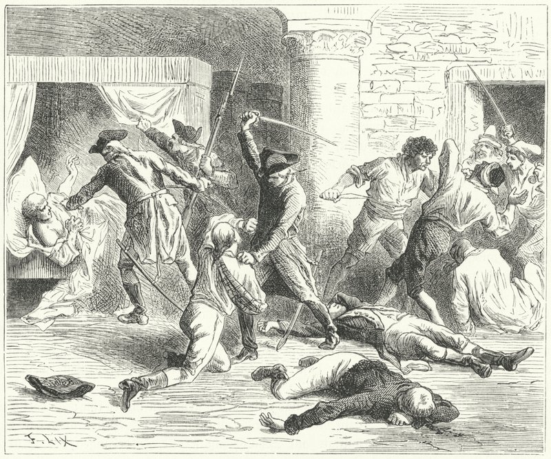 Fransızların Verona Katliamı by Frederic Theodore (after) Lix