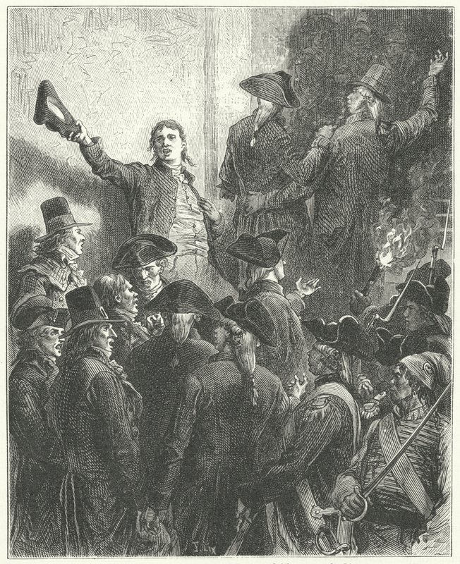 Girondinlerin düşüşü by Frederic Theodore (after) Lix
