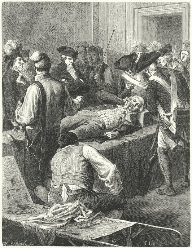 Yaralı Maximilien Robespierre, Kamu Güvenliği Komitesi
