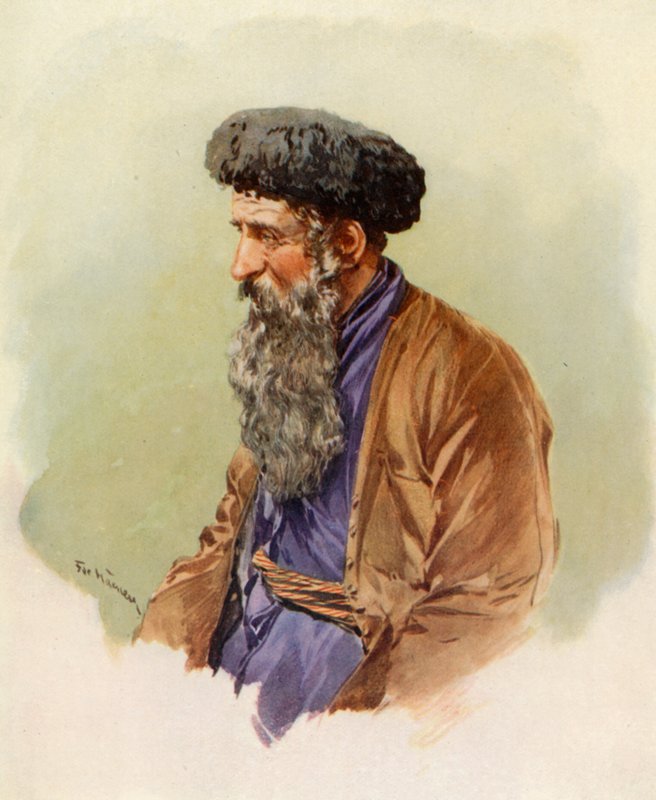 Polonyalı bir Yahudi by Frederic de Haenen