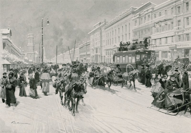 Nevsky Prospect  by Frederic de Haenen