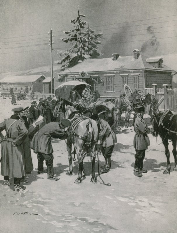 Urallarda At Sonrası Aşaması by Frederic de Haenen